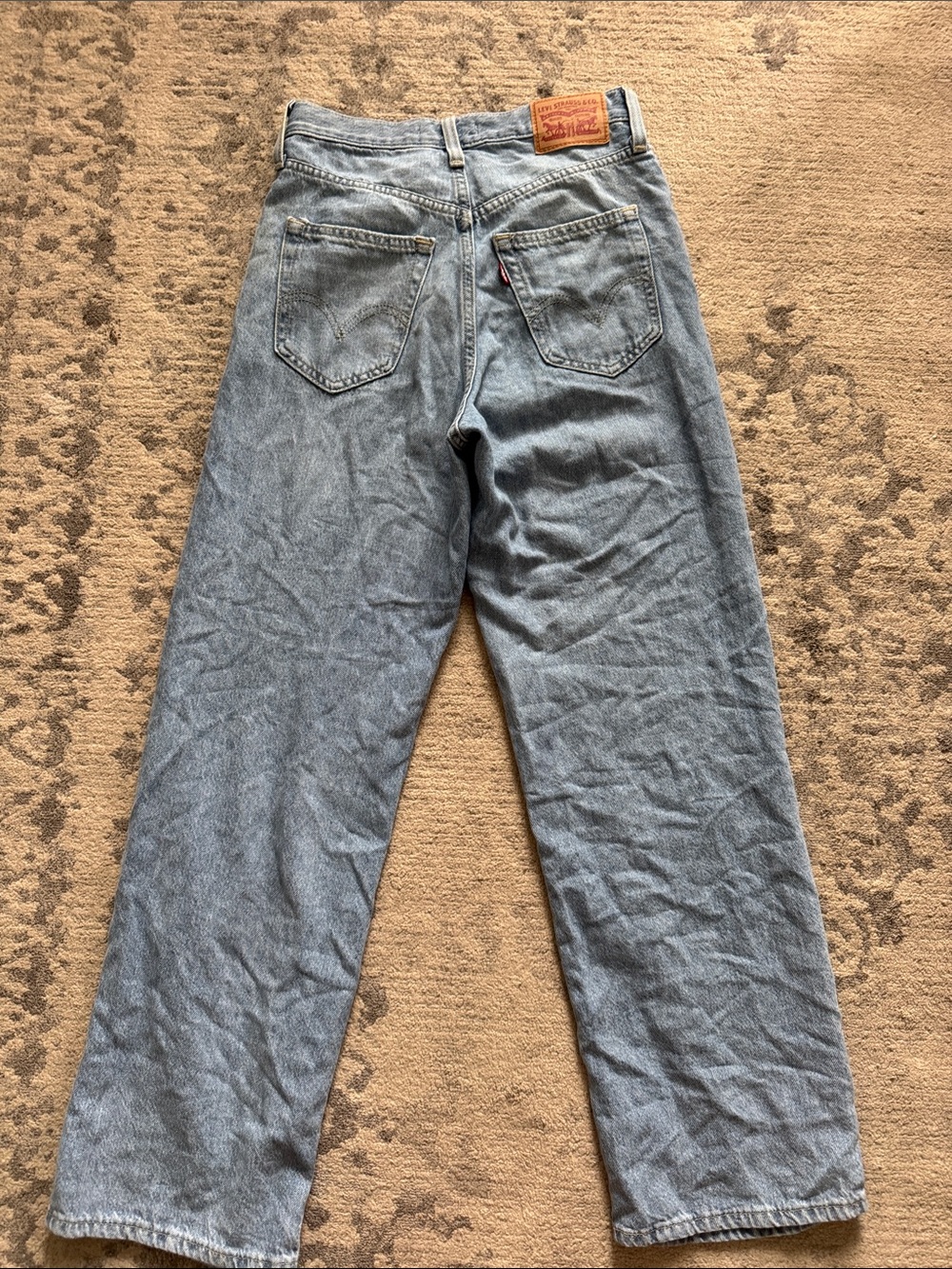 Levi’s High Waisted Straight Leg